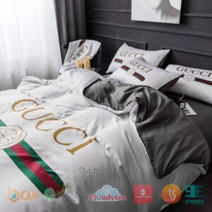 Gucci White Bedding Set