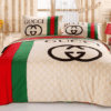 Gucci White Red Blue Bedding Set