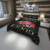Gucci Wolf Black Luxury Brand Bedding Set
