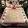 Gucci Yellow Orange Bedding Set