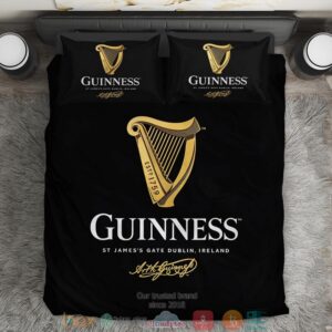Guinness Beer Drinking Bedding Set