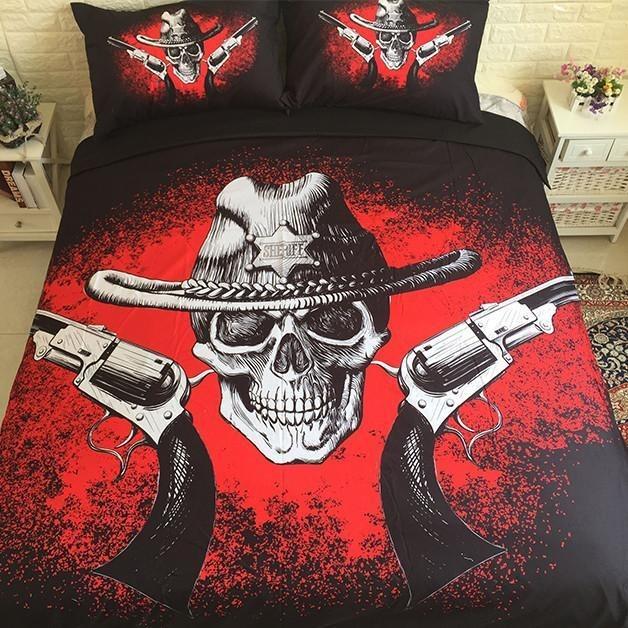 Gun Duvet Cover and Pillowcase Set Bedding Set Gun Duvet Cover and Pillowcase Set Bedding Set