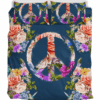 Gypsy Flowers Duver Duvet Cover and Pillowcase Set Bedding Set