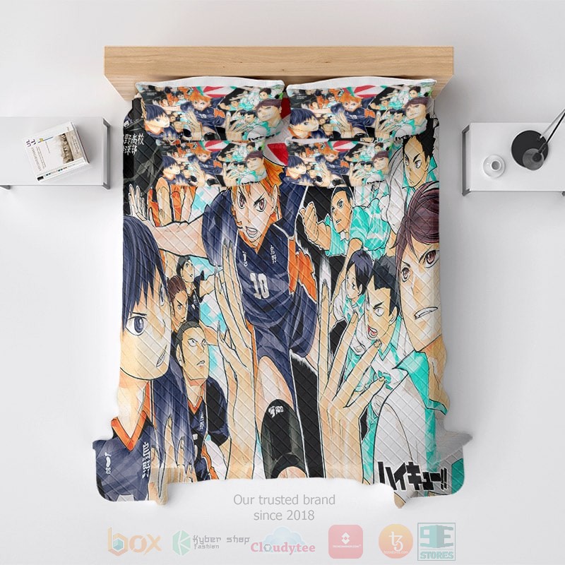 Haikyuu Face Off Anime Bedding Set Haikyuu Face Off Anime Bedding Set