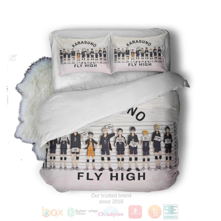 Haikyuu-Karasuno-Team-Member-Fly-High-Bedding-Set-1