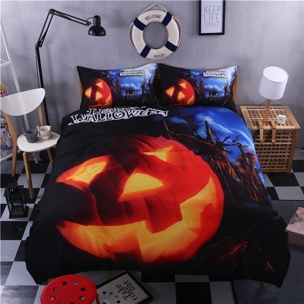 Halloween Duvet Cover and Pillowcase Set Bedding Set Halloween Duvet Cover and Pillowcase Set Bedding Set