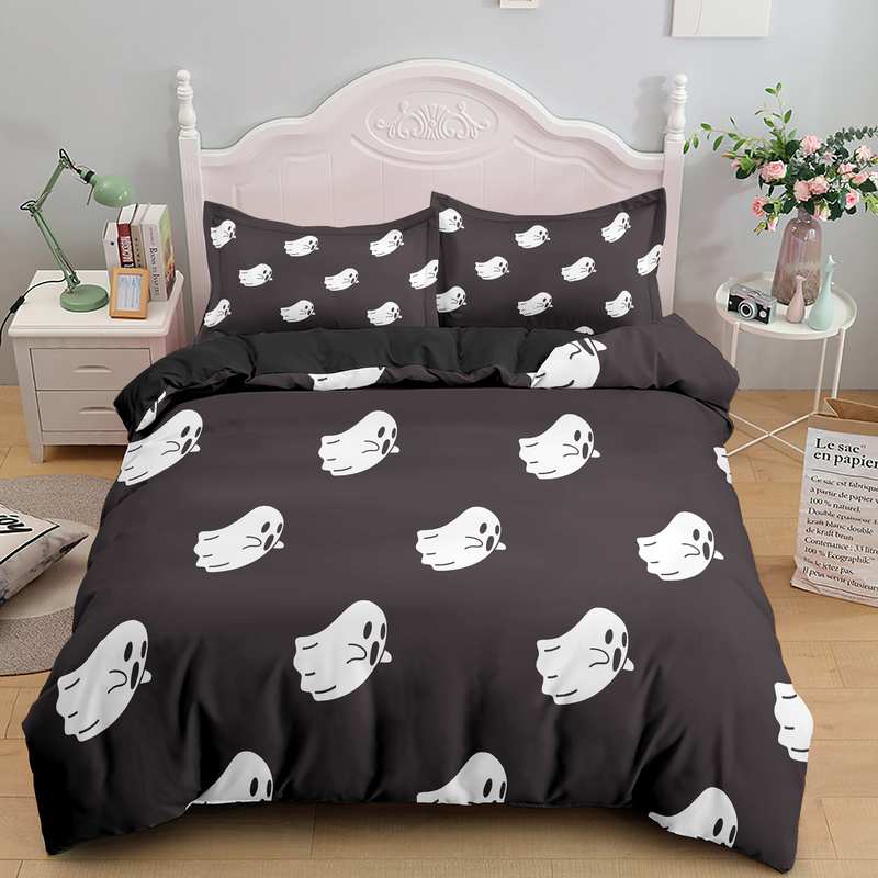 Halloween Funny Ghost Bedding Set Halloween Funny Ghost Bedding Set