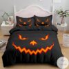 Halloween Jack O Lantern Pumpkin Bedding Set
