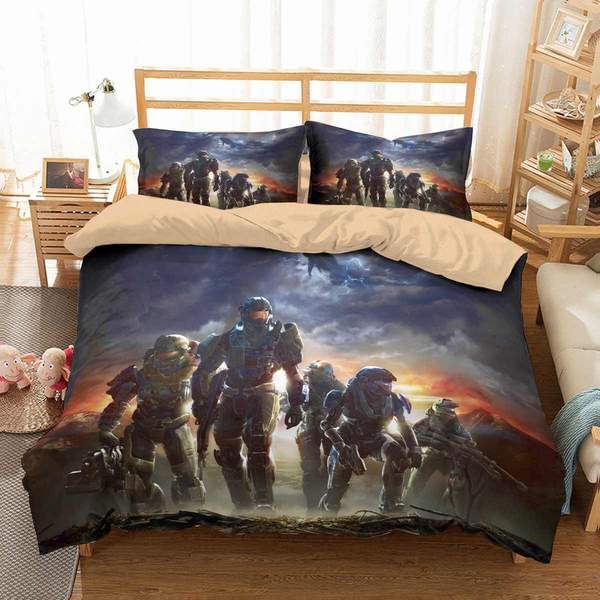 Halo Duvet Cover and Pillowcase Set Bedding Set Halo Duvet Cover and Pillowcase Set Bedding Set