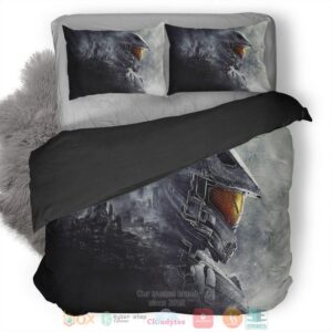 Halo Master Chief Grey Bedding Set