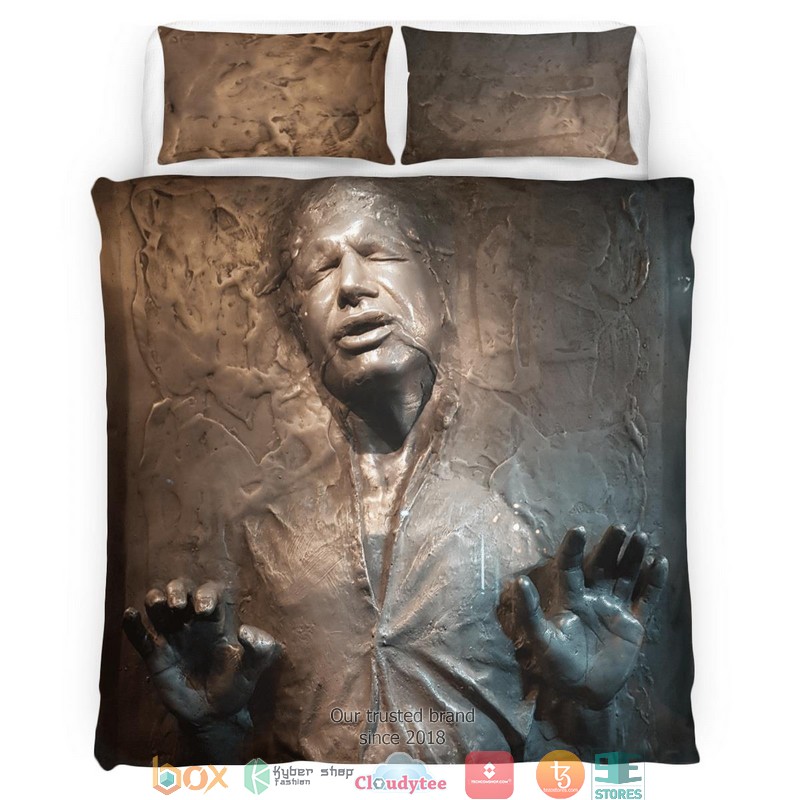 Han Solo In Carbonite Star Wars Bedding Set Han Solo In Carbonite Star Wars Bedding Set