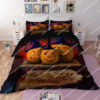 Happy Halloween Pumpkin Trick Or Treat Full Printing Bedding Set