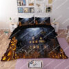 Happy Halloween The Creepy Halloween House Full Printing Bedding Set