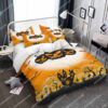 Happy Halloween The Creepy Pumpkin Full Printing Bedding Set