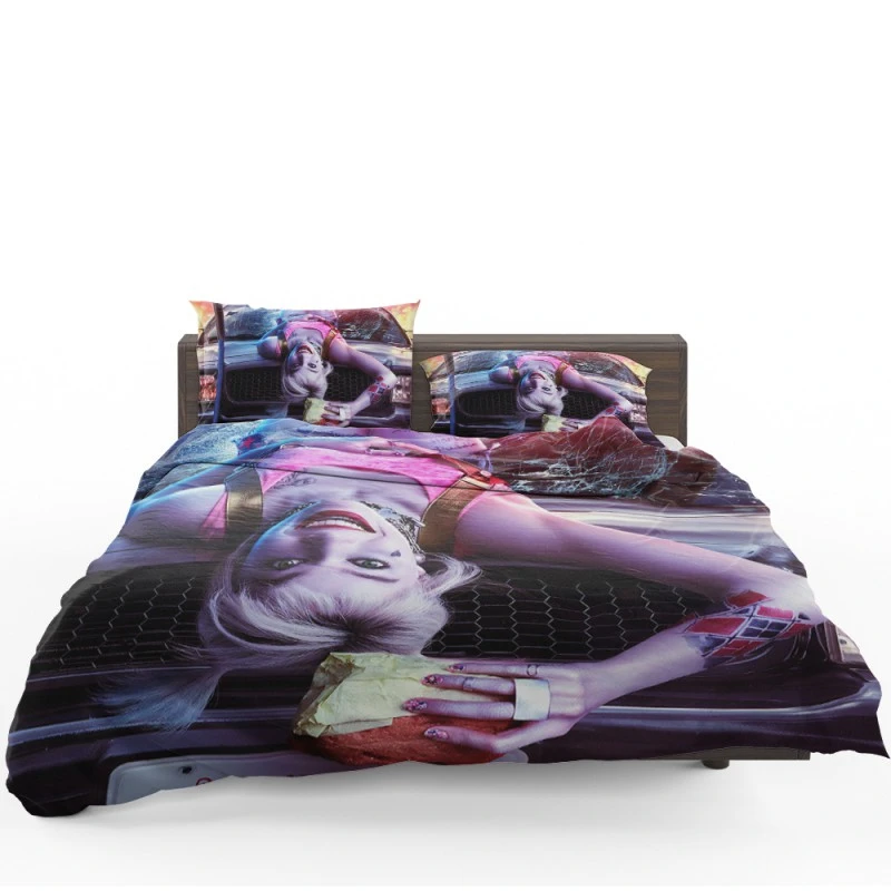 Harleen Quinzel Harley Quinn in Birds of Prey DC Movie Bedding Set Harleen Quinzel Harley Quinn in Birds of Prey DC Movie Bedding Set