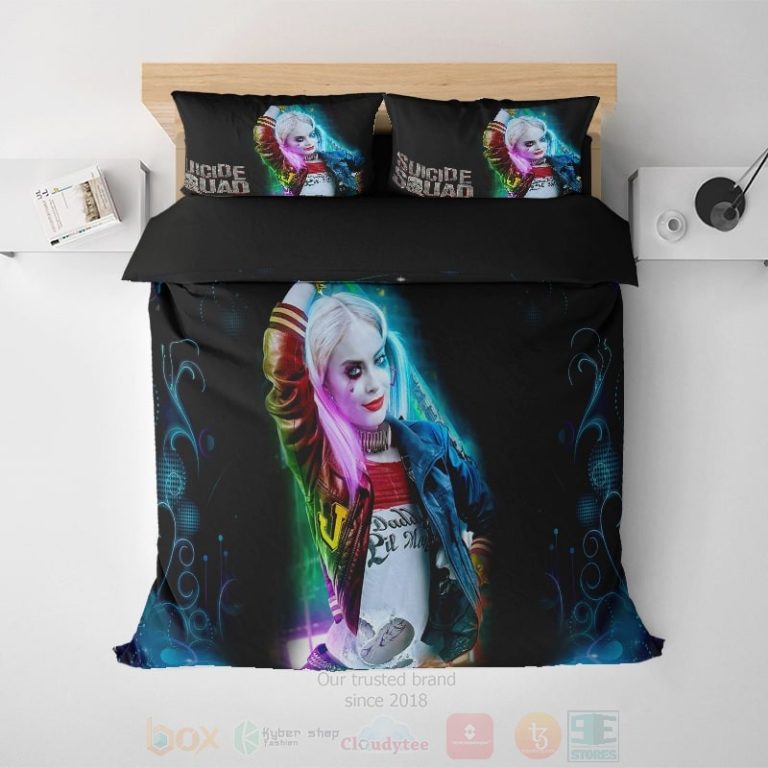 Harley-Quinn-Hip-Hop-Style-Cool-Harley-Quin-Movie-Style-Bedding-Set-1