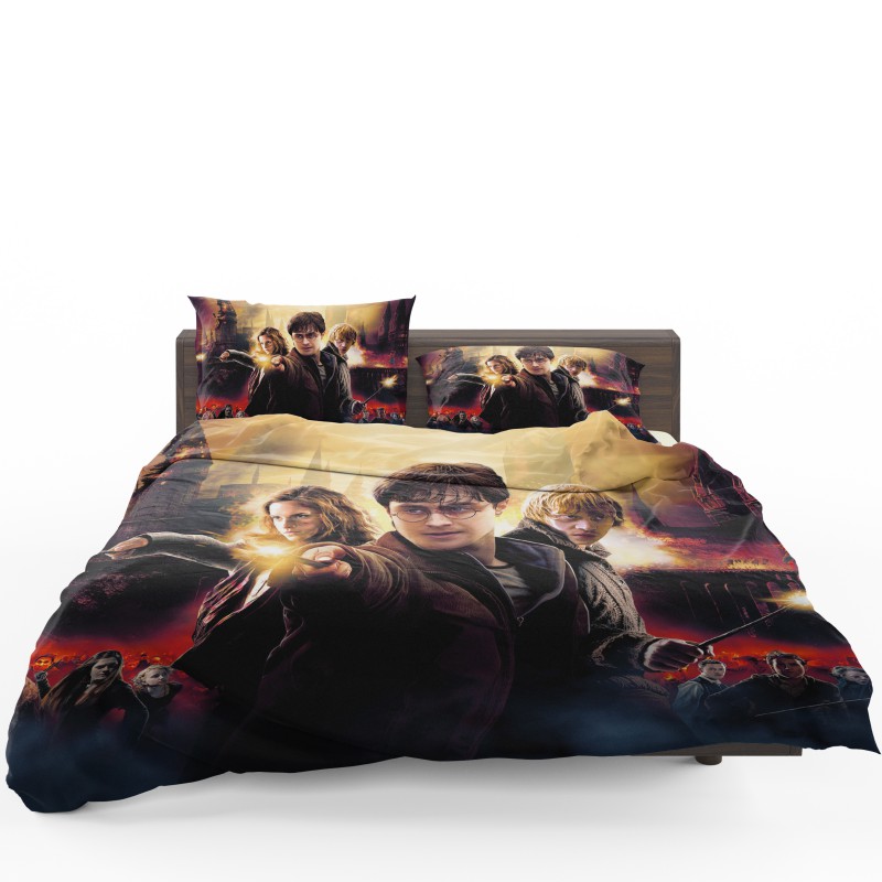 Harry Potter And The Deathly Hallows Bedding Set Harry Potter And The Deathly Hallows Bedding Set