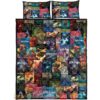 Harry Potter Book Covers Quilt Bedding Set