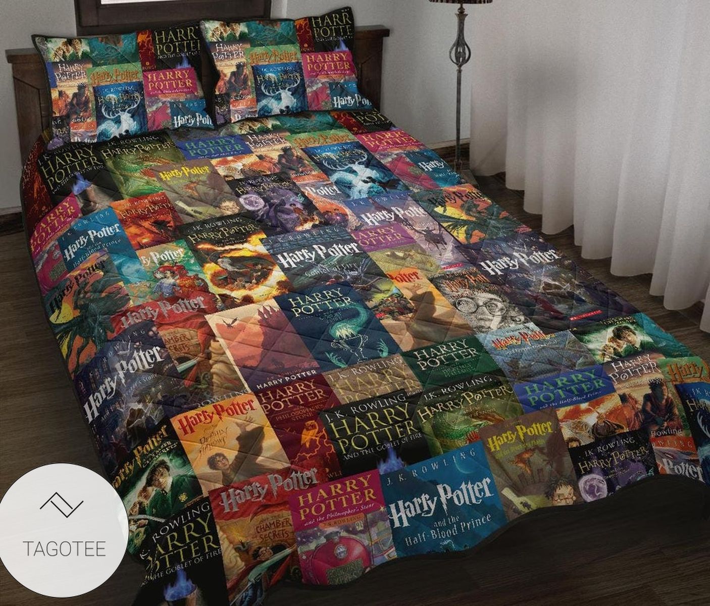 Harry Potter Book Covers Quilt Bedding Set Harry Potter Book Covers Quilt Bedding Set