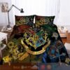 Harry Potter Hogwarts Campus Badge Bedding Set