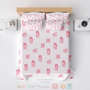 Hashibira Insouke Minion Embossed Demon Slayer Bedding Set