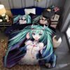Hatsune Miku 3 Duvet Cover and Pillowcase Set Bedding Set