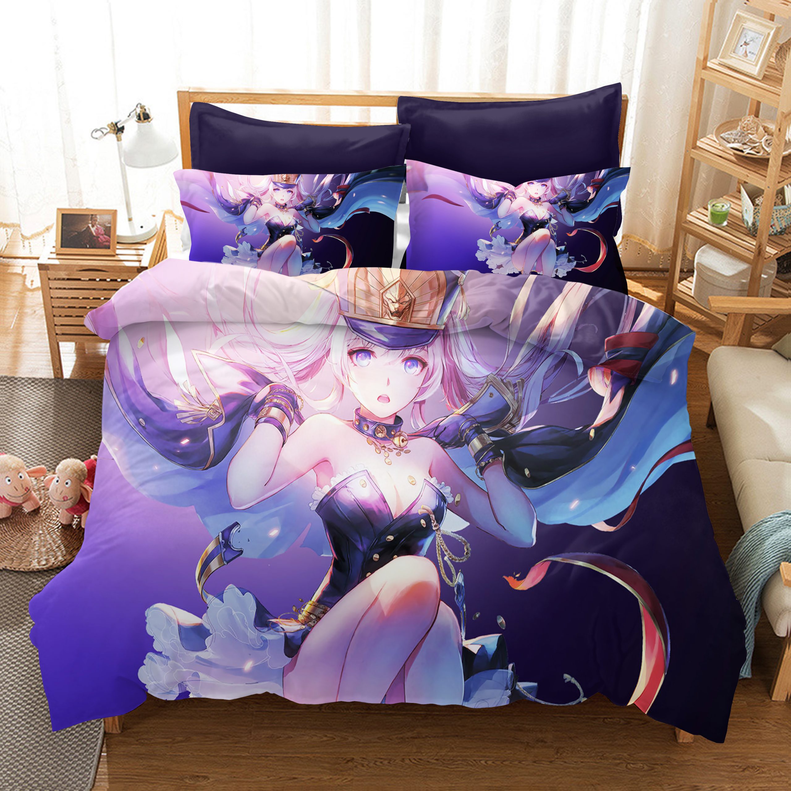 Hatsune Miku 7 Duvet Cover and Pillowcase Set Bedding Set Hatsune Miku 7 Duvet Cover and Pillowcase Set Bedding Set