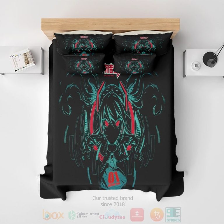 Hatsune-Miku-Electro-Music-Dj-Vocaloid-Bedding-Set-2