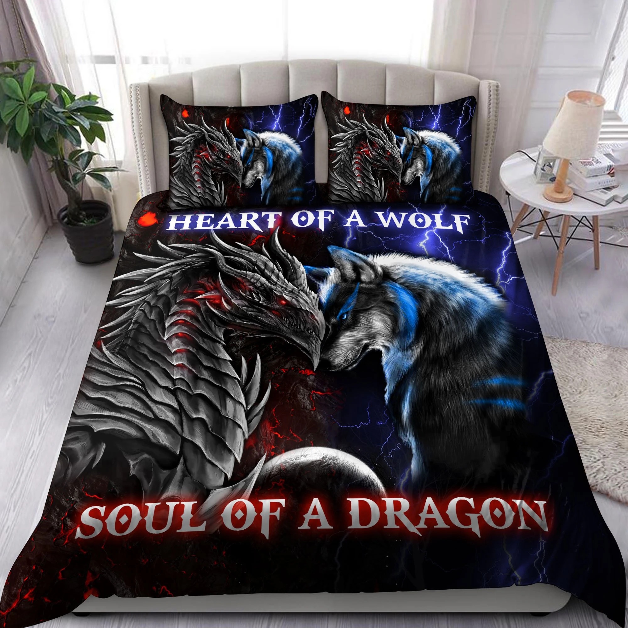 Heart-Of-A-Wolf-Soul-Of-A-Dragon-Bedding-Set-2