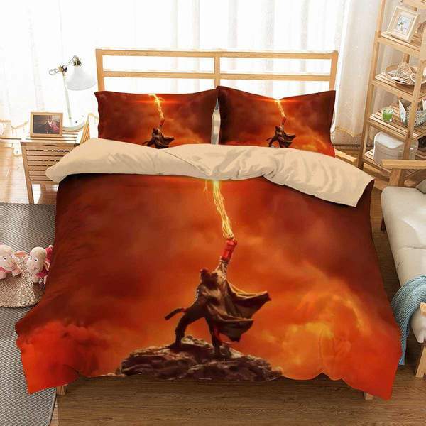 Hellboy David Harbour Duvet Cover and Pillowcase Set Bedding Set Hellboy David Harbour Duvet Cover and Pillowcase Set Bedding Set