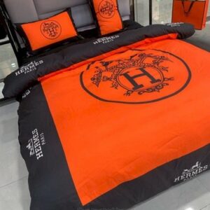 Hermes Inspired Bedding Set