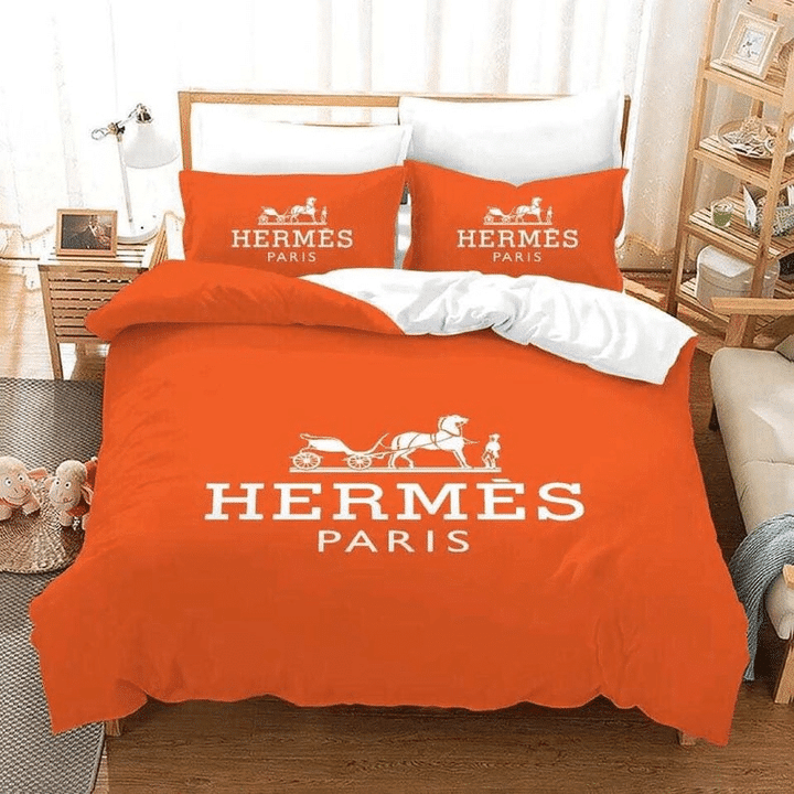Hermes Orange Bedding Set Hermes Orange Bedding Set