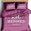 Hermes Prune Bedding Set
