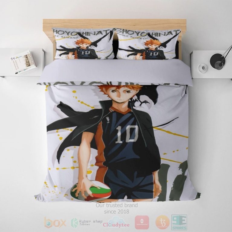 Hinata-Shouyou-Haikyuu-Kurasano-Number-10-Embossed-Bedding-Set-1