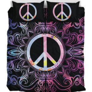 Hippie Soul Duver Duvet Cover and Pillowcase Set Bedding Set 883