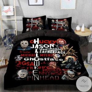 Horror Movies Characters Halloween Bedding Set
