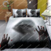 Horror Skull And Halloween Night Full Printing Bedding Set