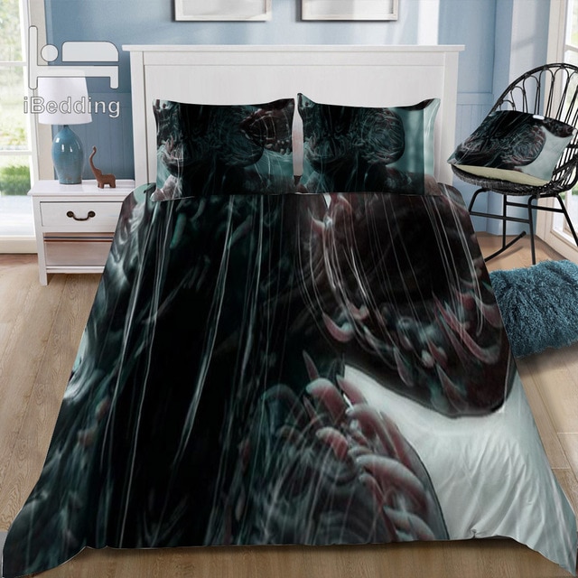 Hot Horror Movie Stranger Things 221 Duvet Cover and Pillowcase Set Bedding Set Hot Horror Movie Stranger Things 221 Duvet Cover and Pillowcase Set Bedding Set