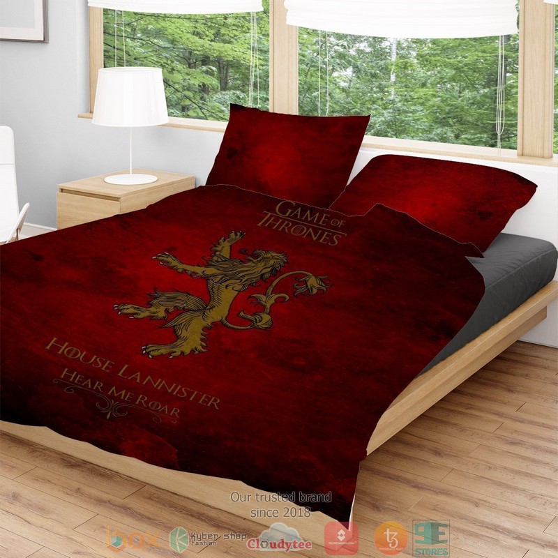 House Lannister Bedding Set House Lannister Bedding Set