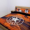 Houston Astros Duvet Cover and Pillowcase Set Bedding Set 1049