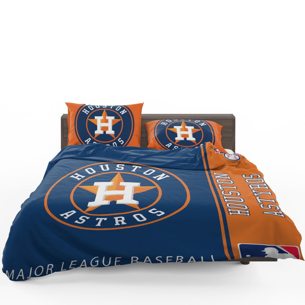 Houston Astros MLB Baseball American League Bedding Set Houston Astros MLB Baseball American League Bedding Set