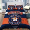 Houston Astros Mlb Logo Bedding Set