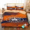 Houston Astros Mlb Orange Bedding Set