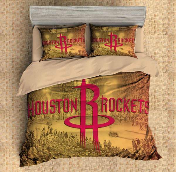 Houston Rockets Duvet Cover and Pillowcase Set Bedding Set Houston Rockets Duvet Cover and Pillowcase Set Bedding Set