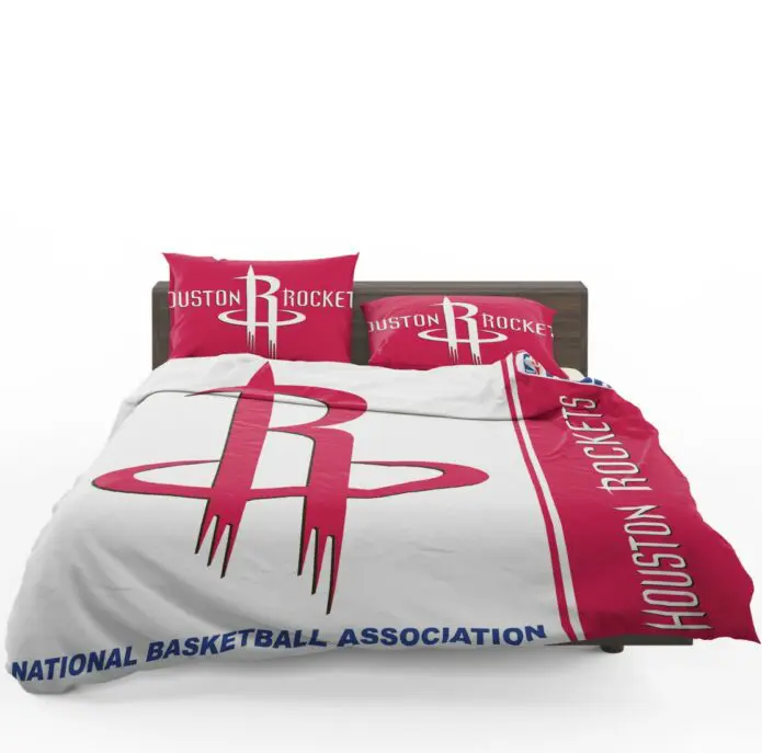 Houston Rockets NBA Basketball Bedding Set Houston Rockets NBA Basketball Bedding Set