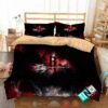 Houston Rockets Nba Logo Bedding Set