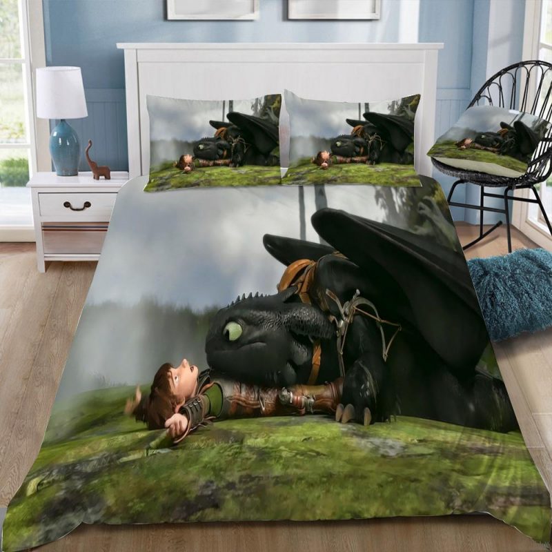 How To Train Your Dragon 1 Duvet Cover and Pillowcase Set Bedding Set 339 How To Train Your Dragon 1 Duvet Cover and Pillowcase Set Bedding Set 339