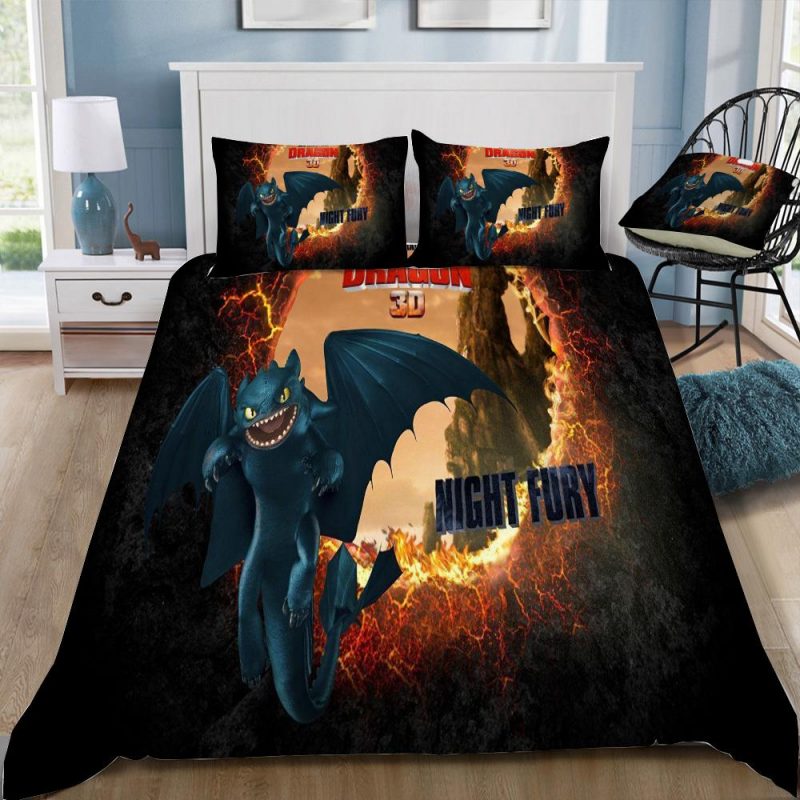 How To Train Your Dragon 10 Duvet Cover and Pillowcase Set Bedding Set How To Train Your Dragon 10 Duvet Cover and Pillowcase Set Bedding Set