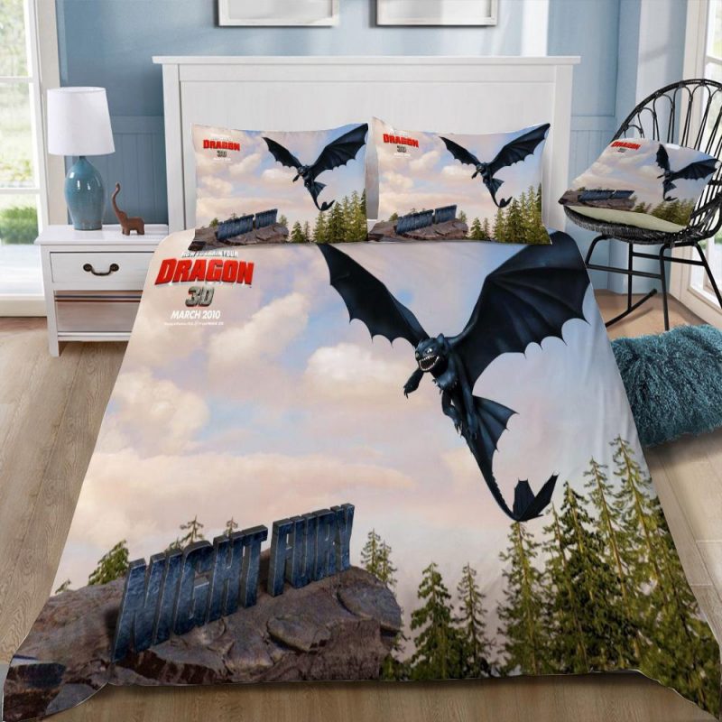 How To Train Your Dragon 15 Duvet Cover and Pillowcase Set Bedding Set How To Train Your Dragon 15 Duvet Cover and Pillowcase Set Bedding Set