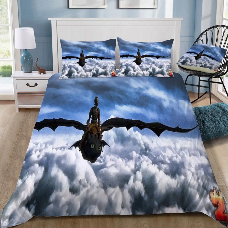 How To Train Your Dragon 18 Duvet Cover and Pillowcase Set Bedding Set How To Train Your Dragon 18 Duvet Cover and Pillowcase Set Bedding Set